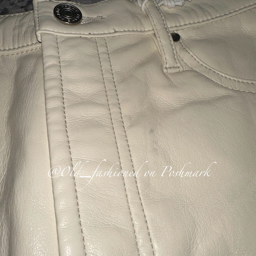 FRAME Leather Mini Skirt - Price Firm - Picture 5 of 10